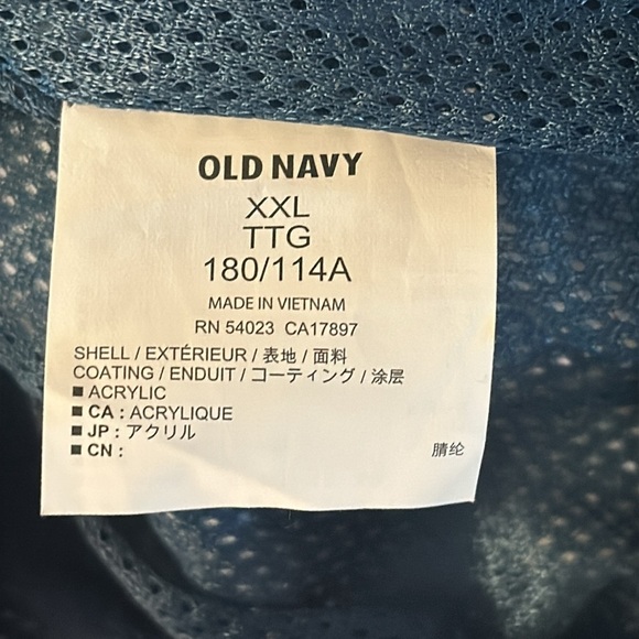 NWT Men’s Old Navy Striped Swim Trunks Board Shorts Size XXL - Picture 9 of 9